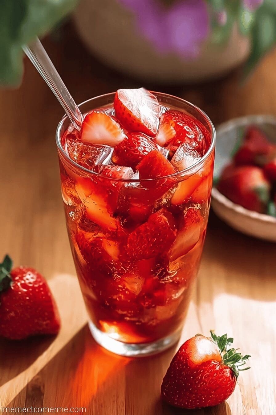 Strawberry Sweet Tea Recipe For A Refreshing Summer Drink 6 Strawberry Tea
