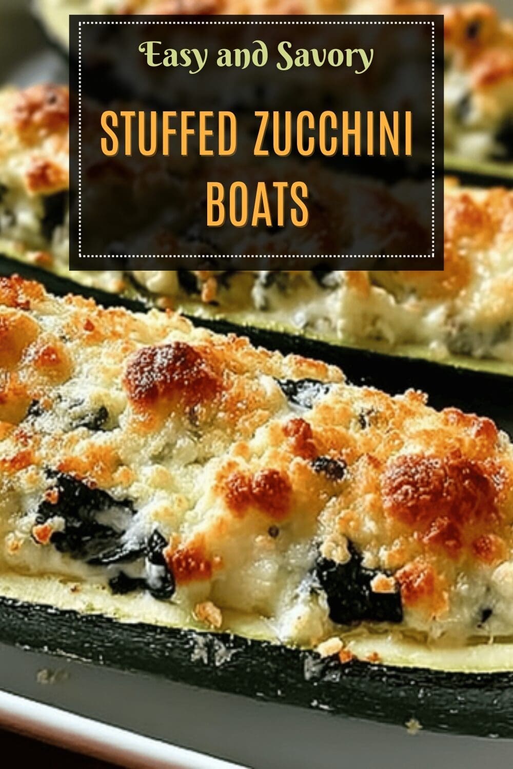 Stuffed Zucchini Boats With Savory Fillings For Easy Dinner 7 Stuffed Zucchini Boats