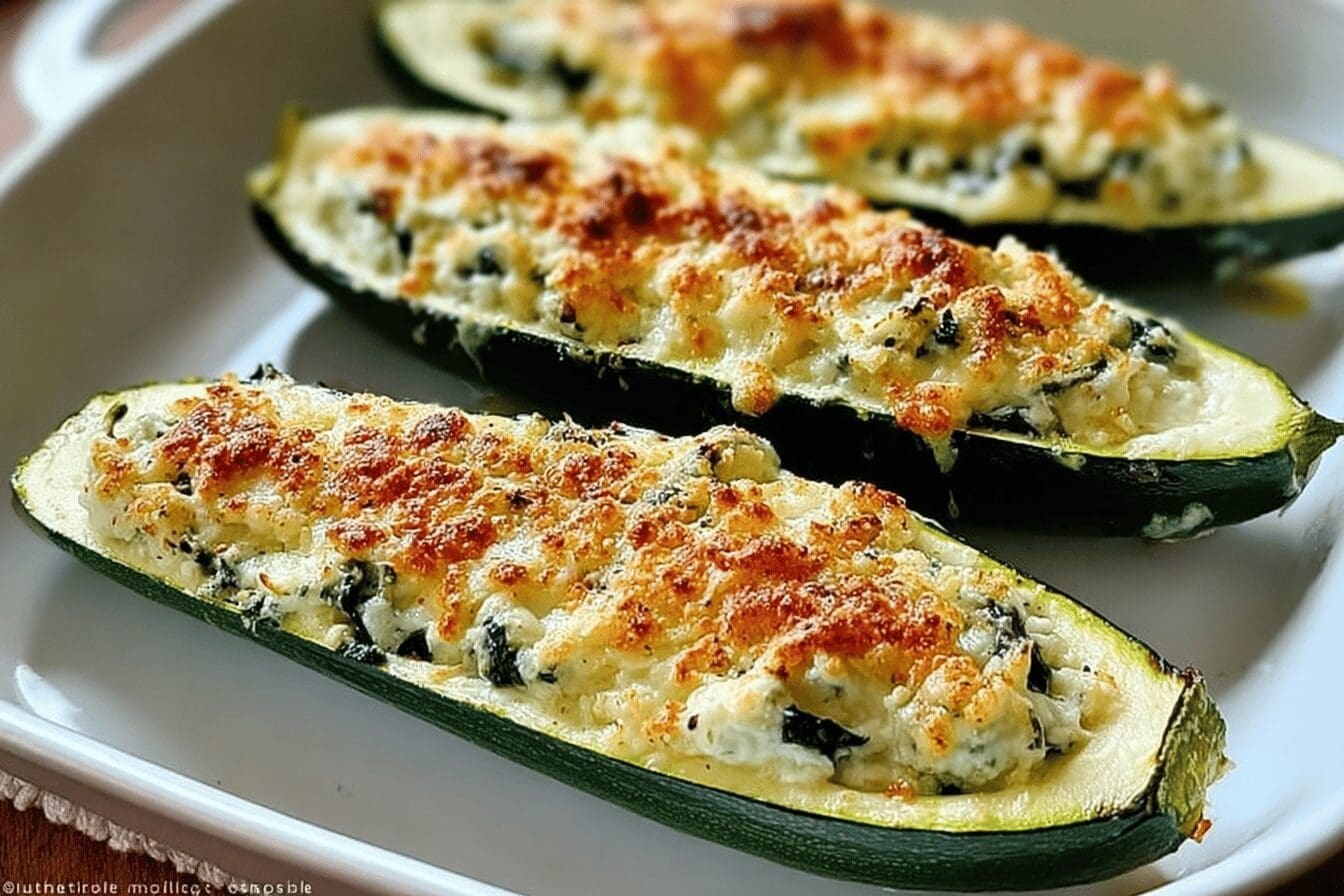 Stuffed Zucchini Boats With Savory Fillings For Easy Dinner 6 Stuffed Zucchini Boats