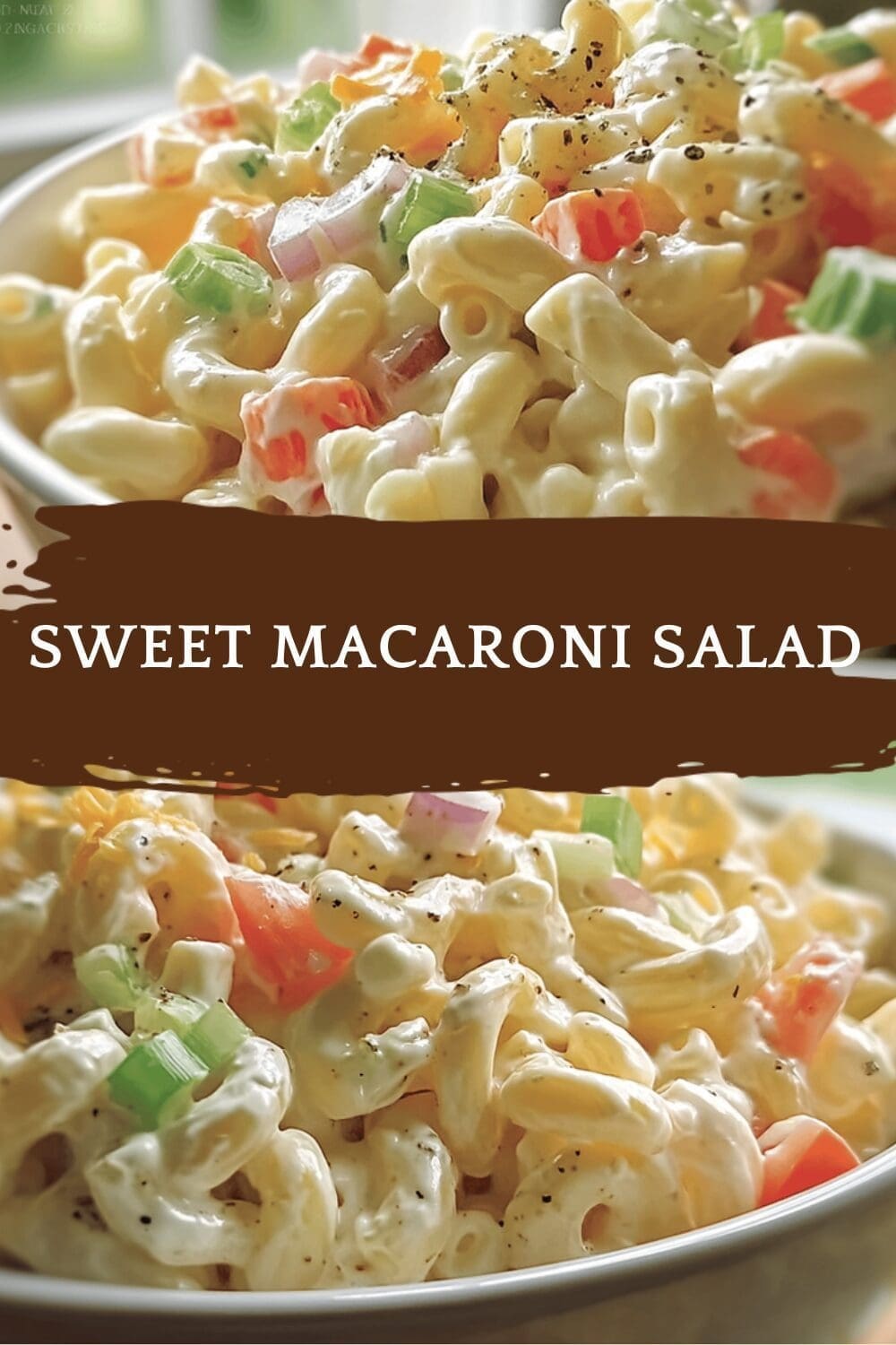 Sweet Macaroni Salad Recipes With Simple Ingredients And Classic Flavor 7 Sweet Macaroni Salad