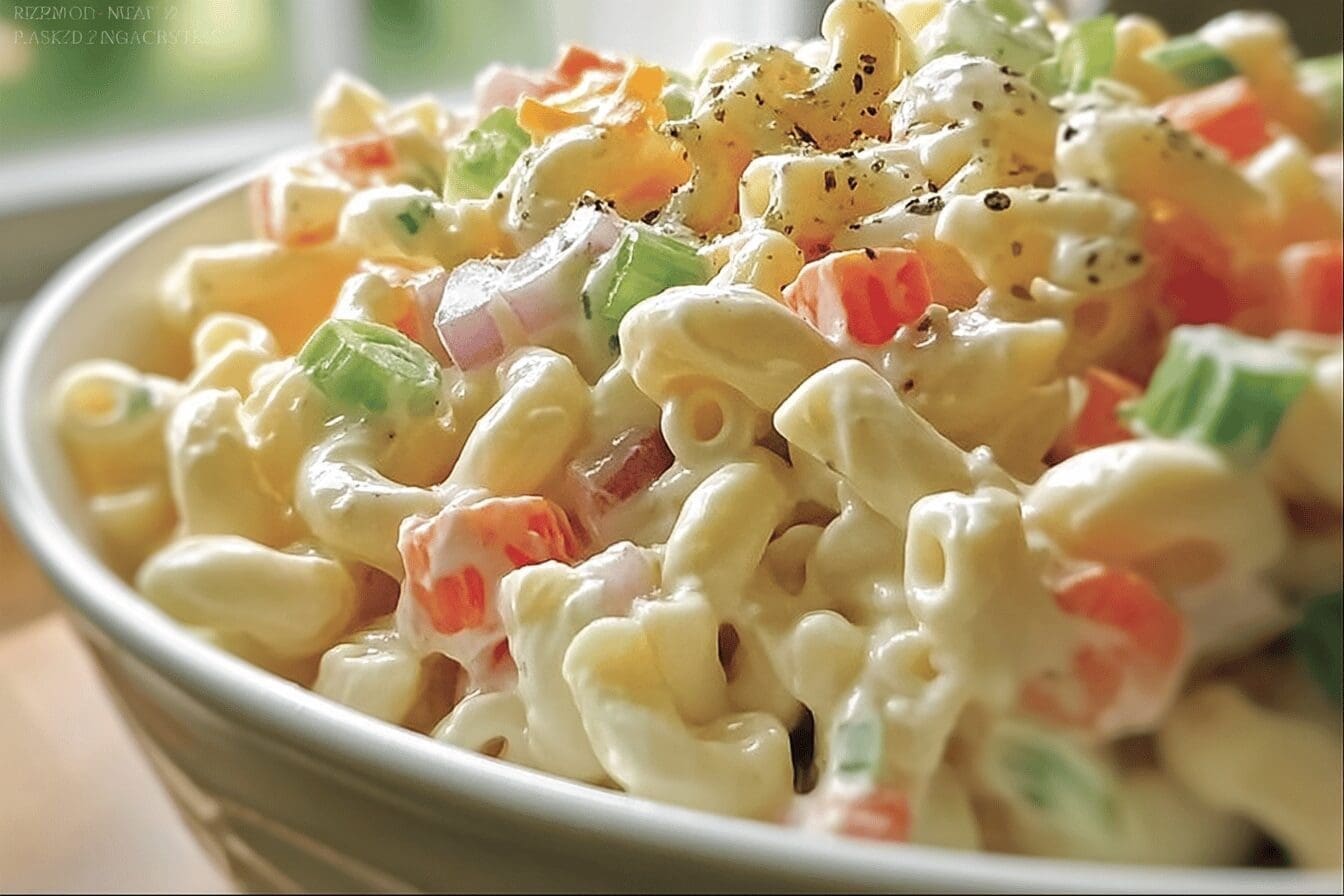 Sweet Macaroni Salad Recipes With Simple Ingredients And Classic Flavor 6 Sweet Macaroni Salad