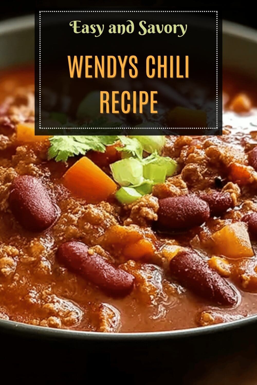 Wendys Chili Recipe Copycat Made Easy With Simple Ingredients 7 Wendys Chili Recipe