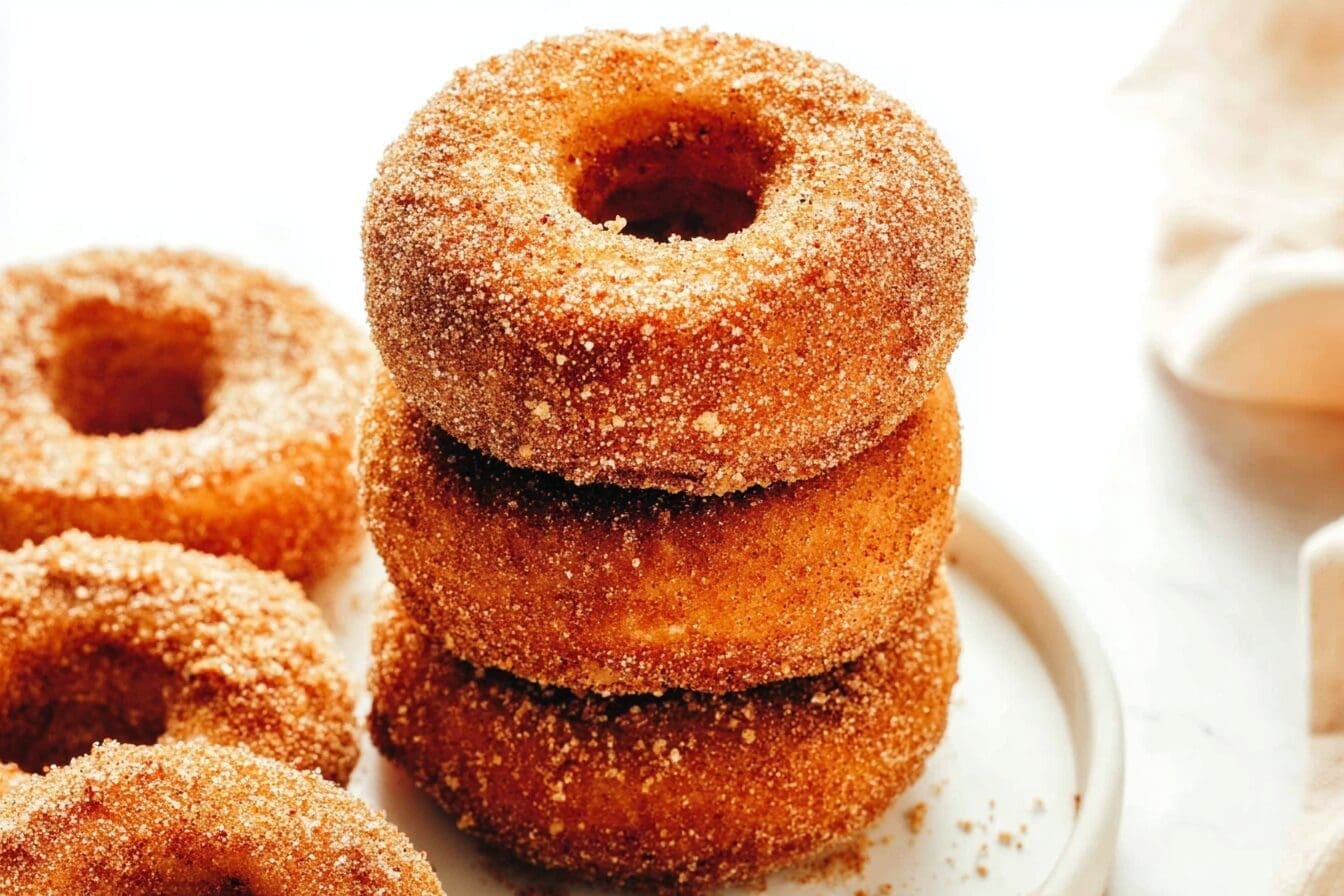 Baked Apple Cider Donuts Recipe With Warm Spice Flavors 6 Baked Apple Cider Donuts