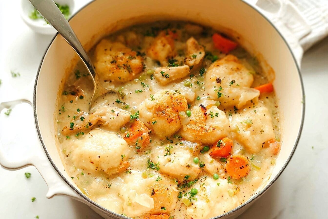 Chicken And Dumplings Classic Recipe With Easy Homemade Comfort 6 Chicken And Dumplings