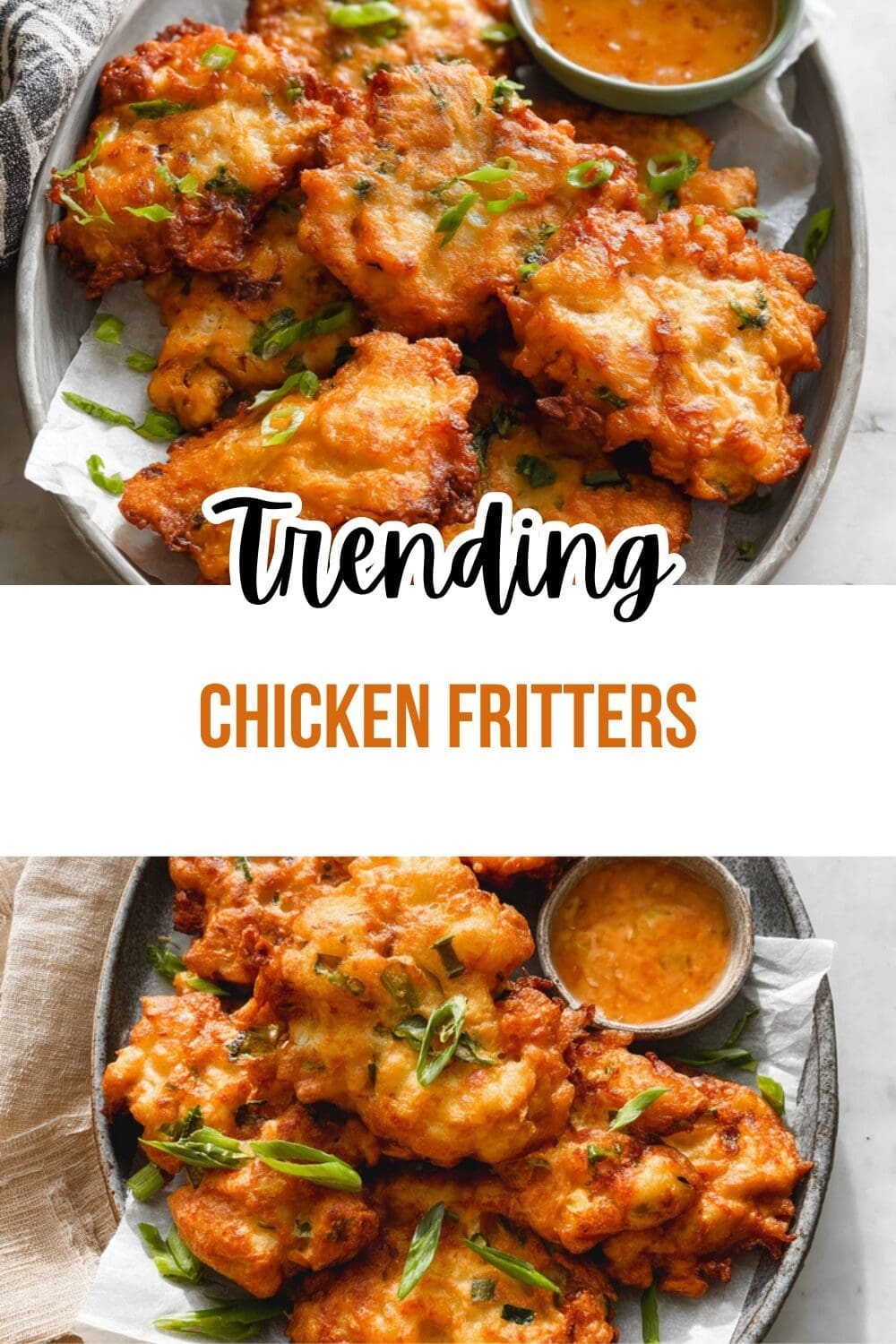 Cheesy Chicken Fritters Simple Quick Dinner Idea 7 Chicken Fritters