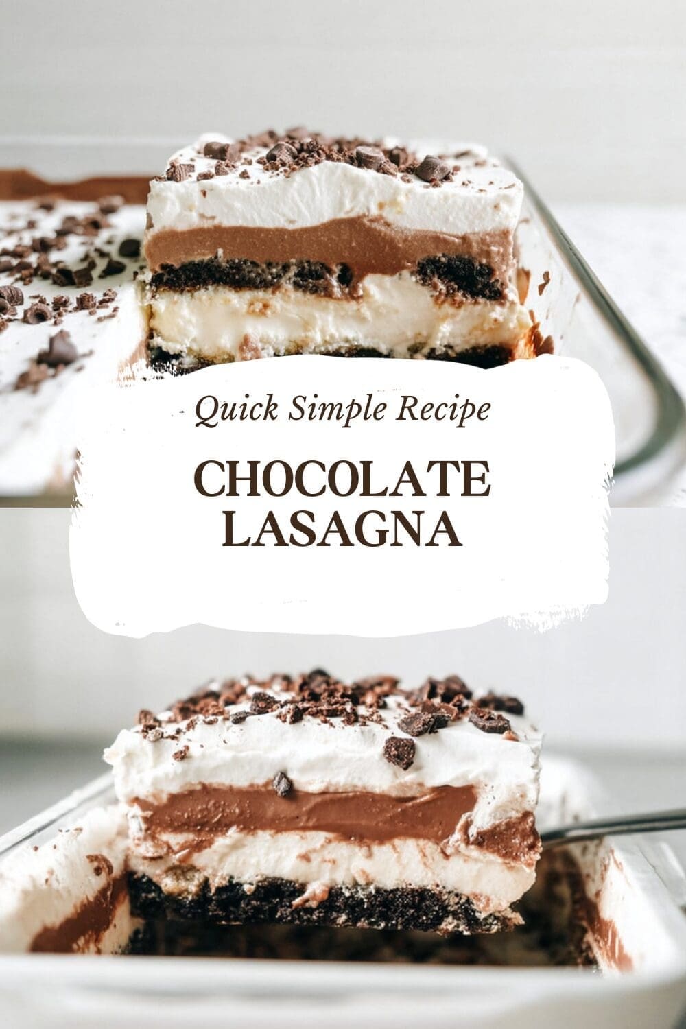 Chocolate Lasagna