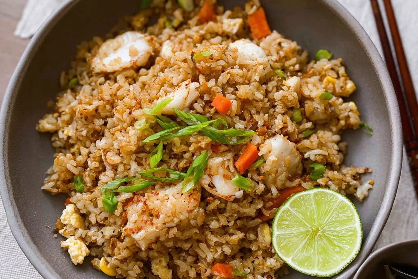 Crab Fried Rice Recipe With Fresh Seafood And Flavorful Spices 6 Crab Fried Rice