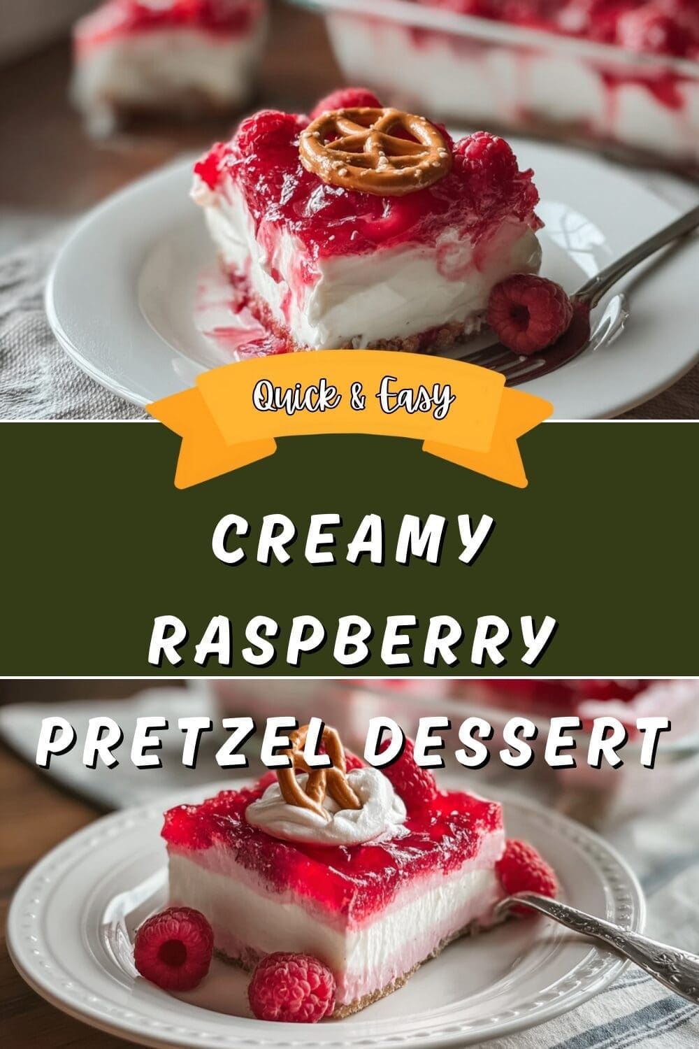Raspberry Pretzel Jello: A Classic Crowd-Pleasing Treat 7 Creamy Raspberry Pretzel Dessert