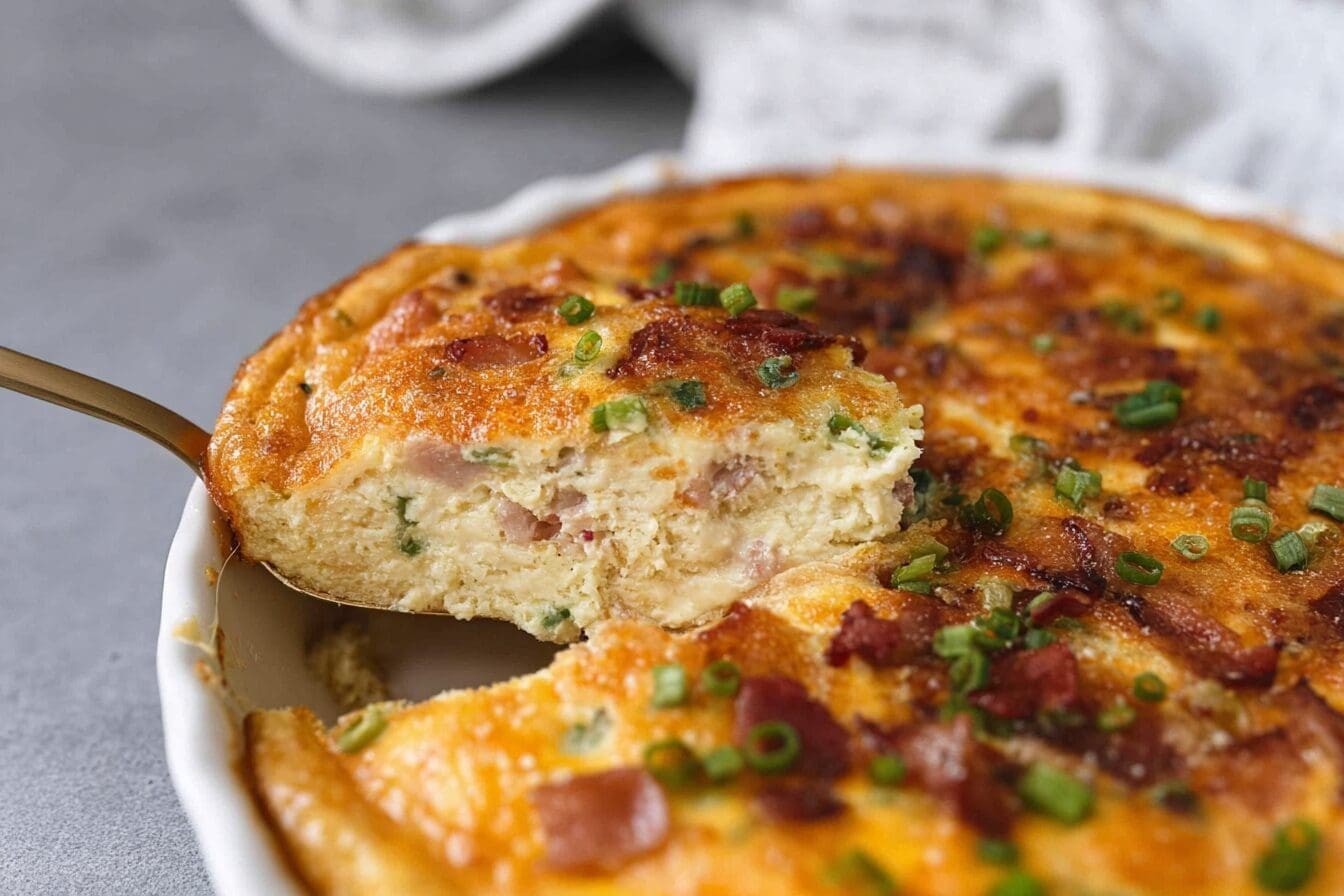 Crustless Quiche