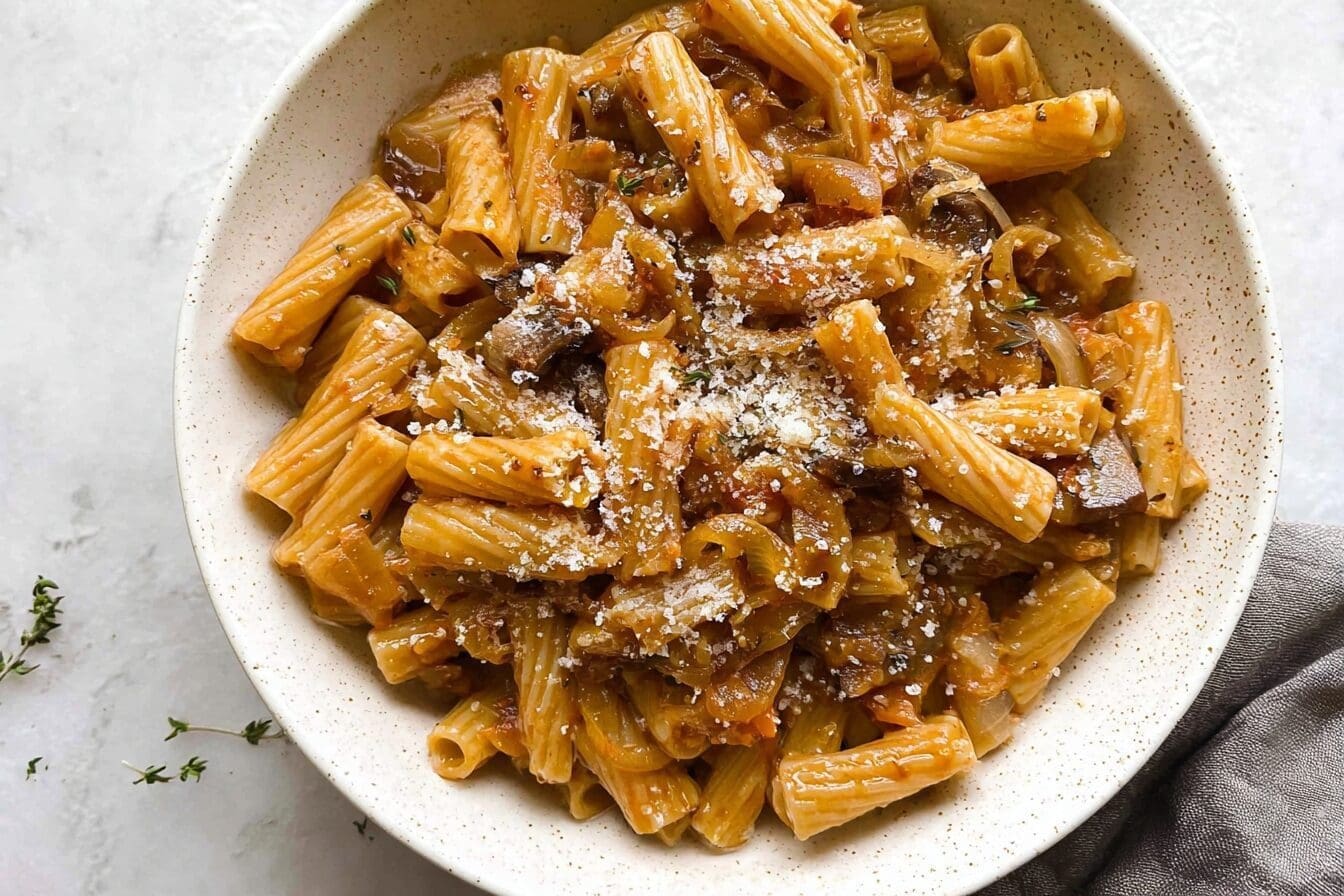 French Onion Pasta