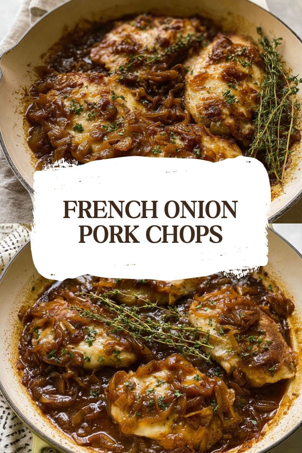 French Onion Pork Chops