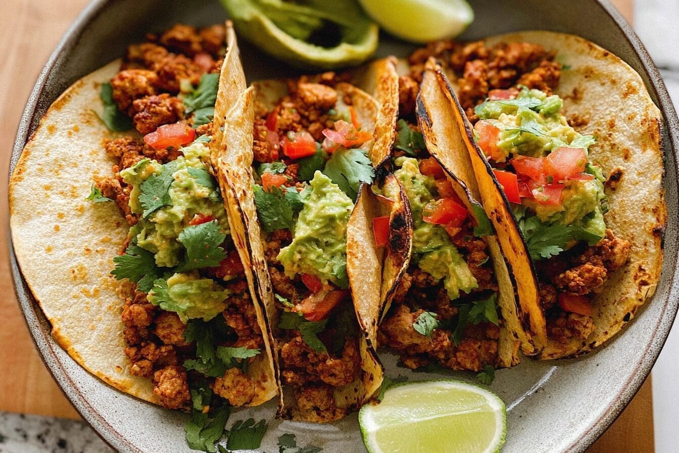 Ground Turkey Taco Recipe With Simple Spices And Quick Prep 6 Ground Turkey Tacos