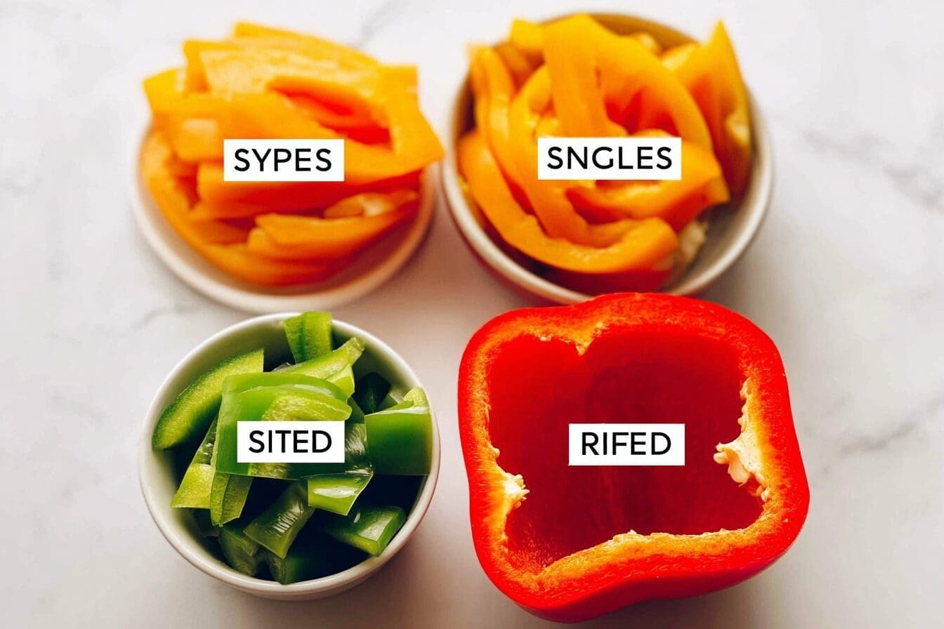 How To Cut A Bell Pepper