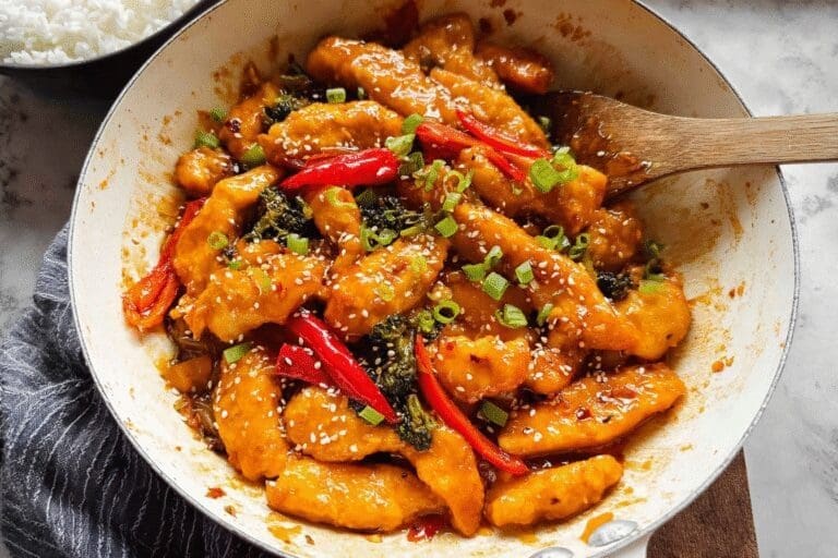 Hunan Chicken Recipe With Bold Spices And Tangy Sauce 8 Hunan Chicken 43.Png