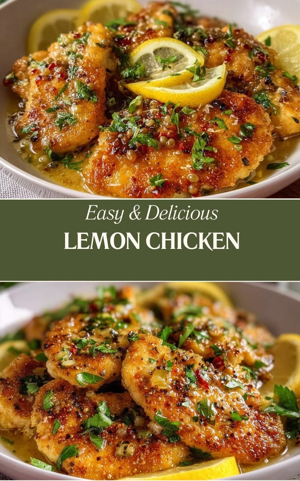 Lemon Chicken With Creamy Butter Sauce Recipe 7 Lemon Chicken