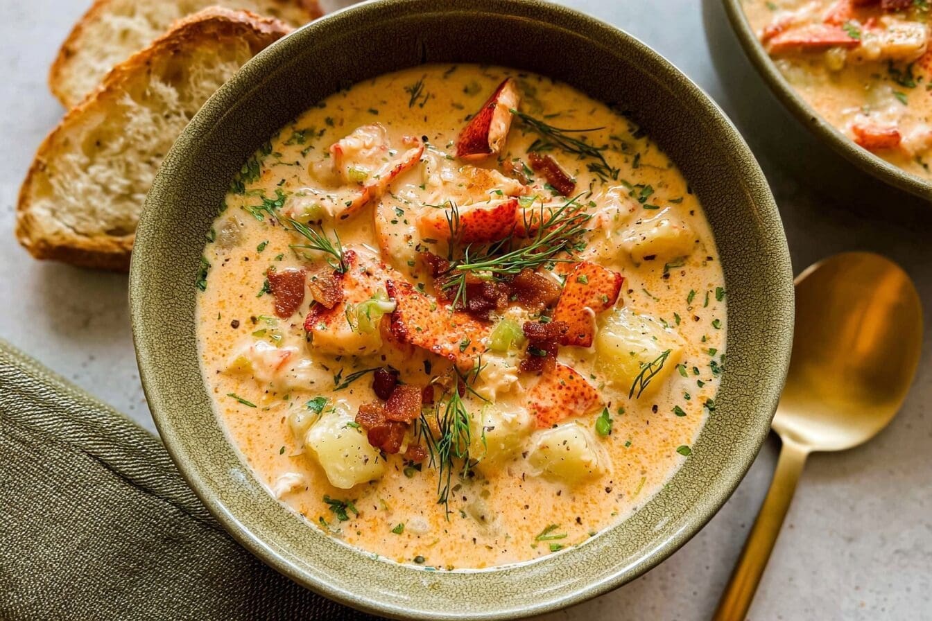 Lobster Chowder Recipe With Creamy Texture And Hearty Flavors 6 Lobster Chowder