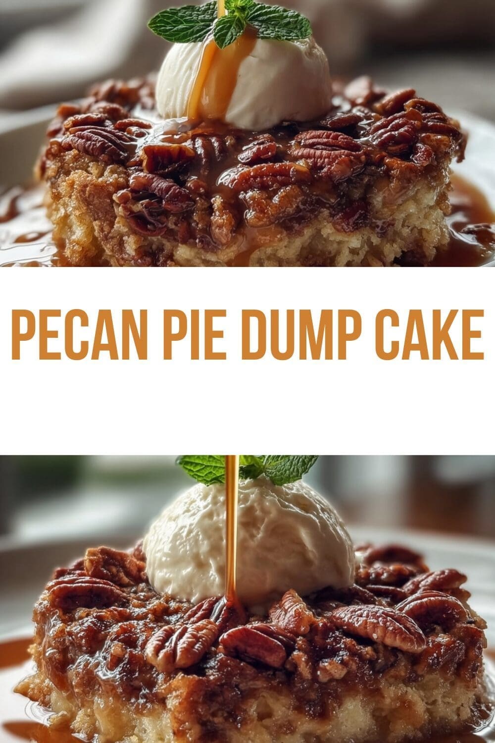 Pecan Pie Dump Cake