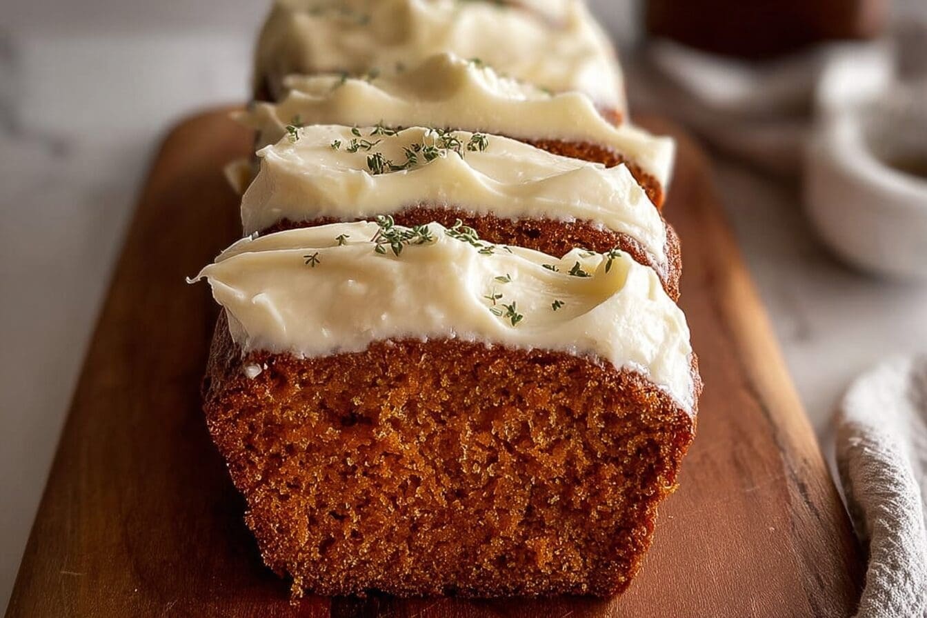 Pumpkin Bread Cream Cheese