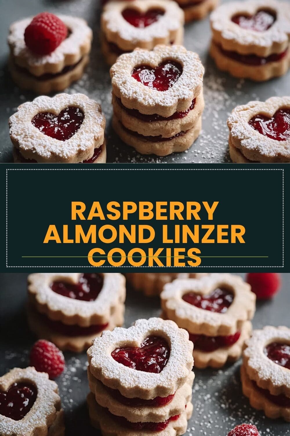 Raspberry Jam Linzer Cookies With Almonds 7 Raspberry Almond Linzer Cookies