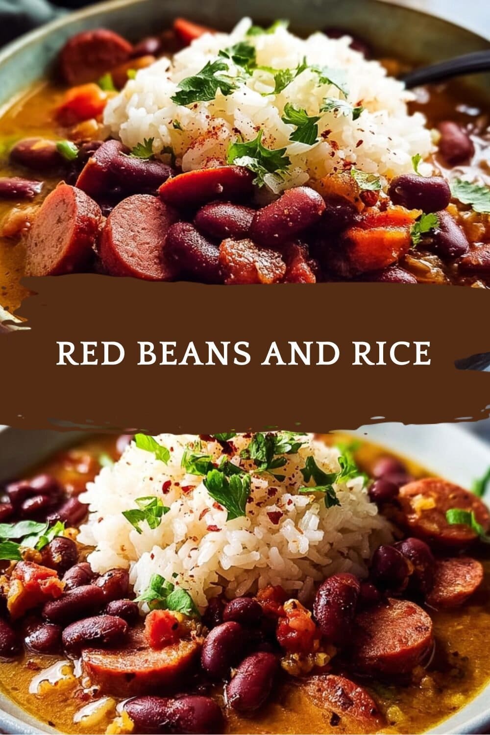 Louisiana Style Red Beans And Rice With Spicy Sausage Recipe 7 Red Beans And Rice