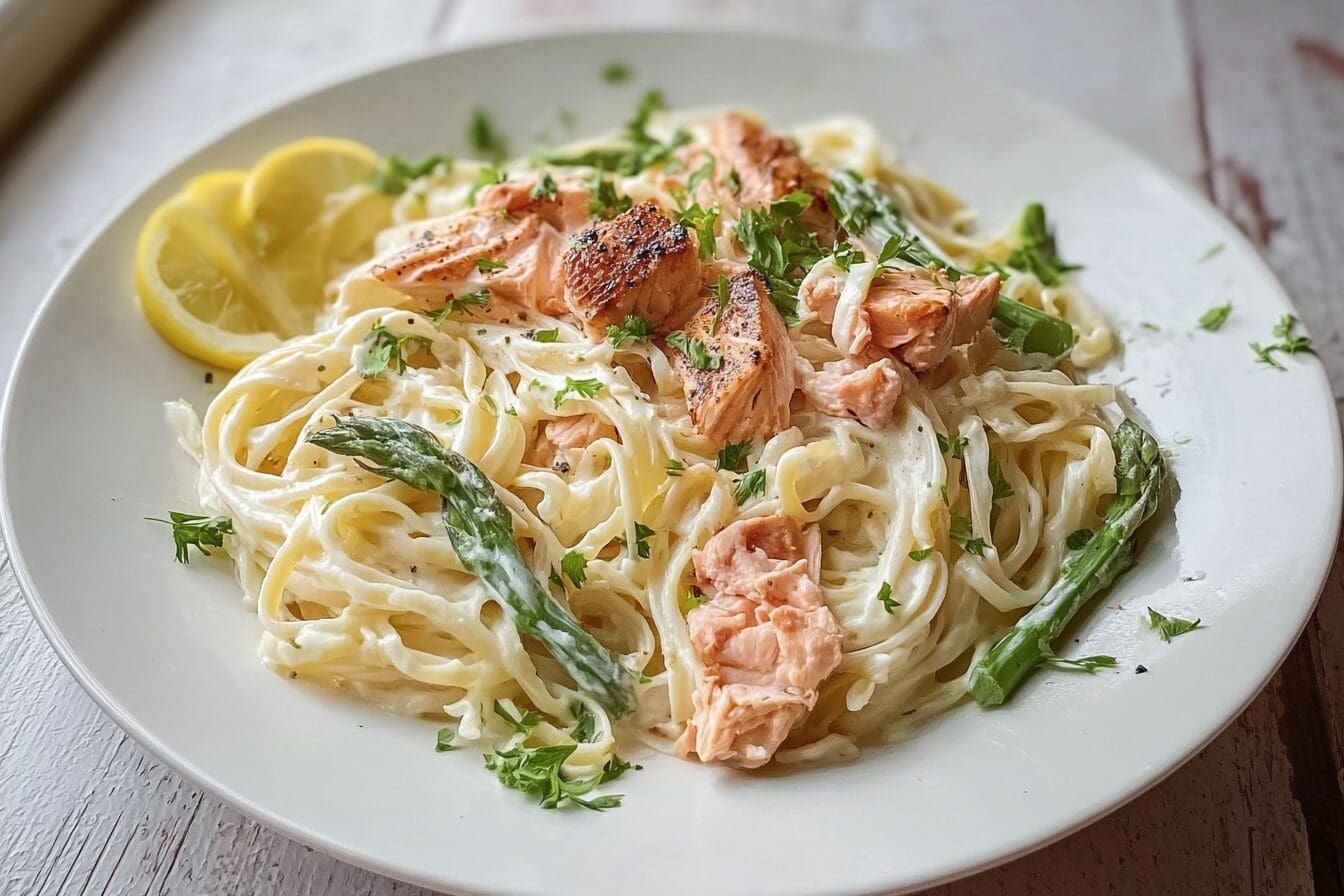 Creamy Salmon Pasta Recipe With Rich Sauce And Fresh Herbs 6 Salmon Pasta