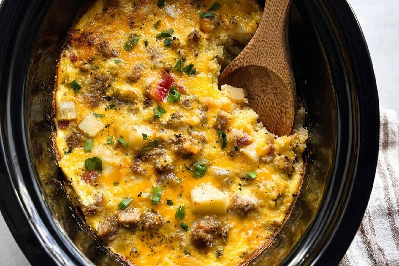 Slow Cooker Breakfast Casserole