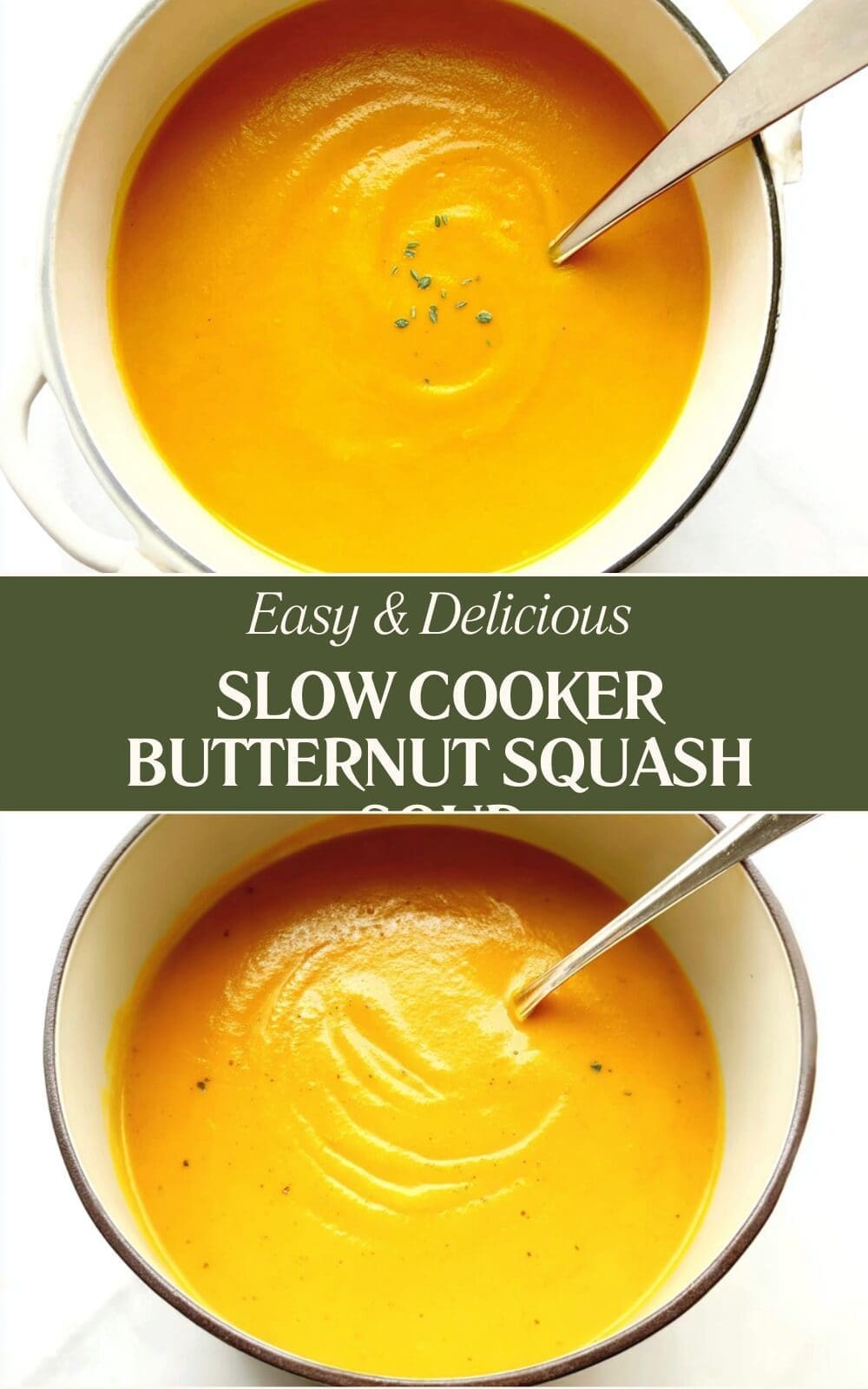 Slow Cooker Butternut Squash Soup