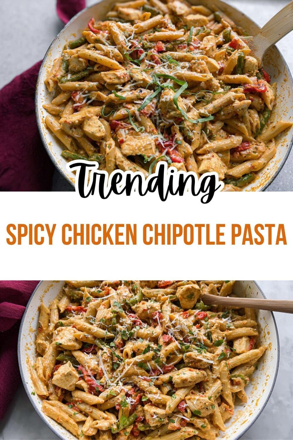 Spicy Chicken Chipotle Pasta