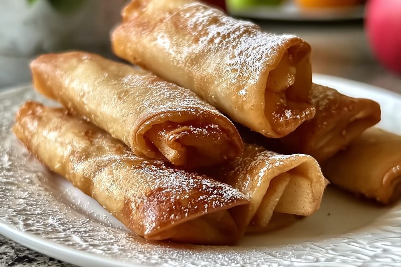 Apple Pie Egg Rolls
