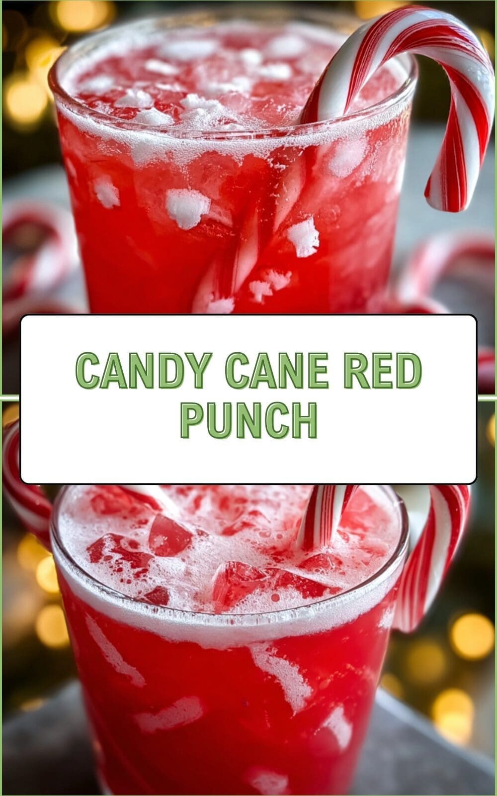 Candy Cane Red Punch