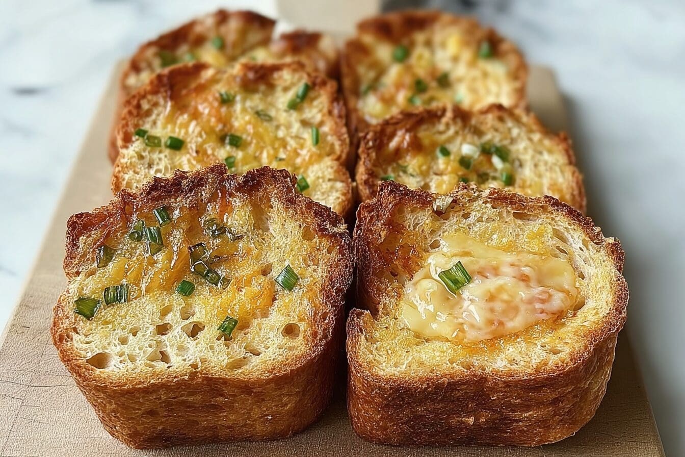 Cheddar Scallion Bread With English Muffin Texture Recipe 6 Cheddar Scallion English Muffin Bread