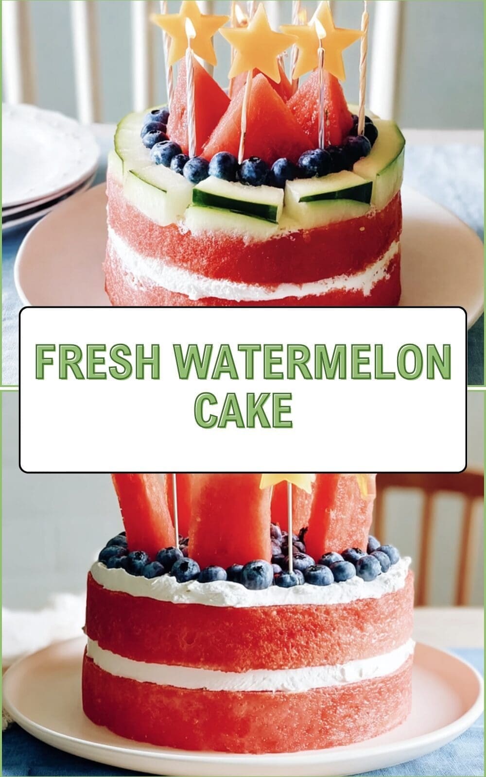 Fresh Watermelon Cake