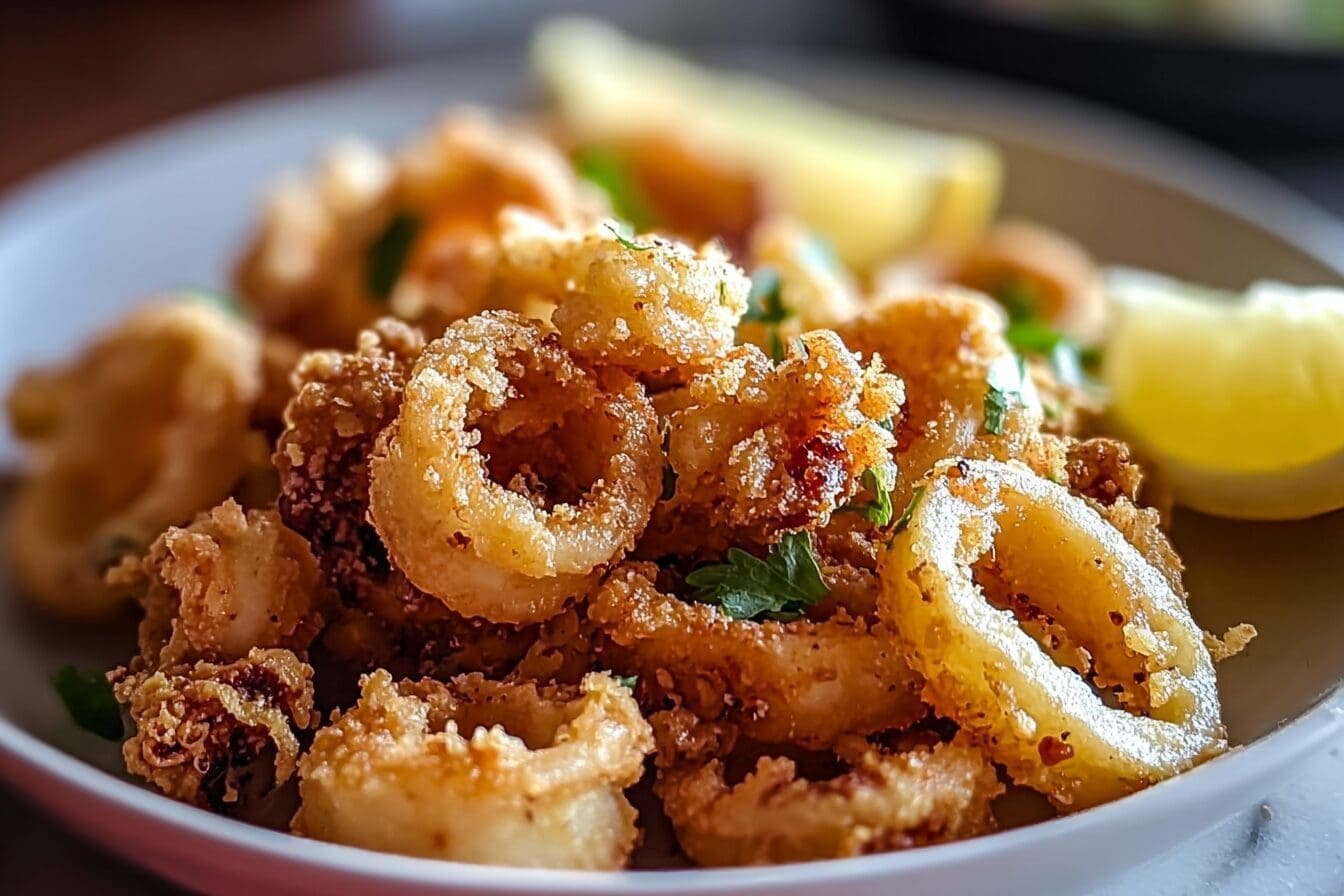 Crispy Fried Calamari Recipe With Perfectly Crunchy Coating 6 Fried Calamari Recipe