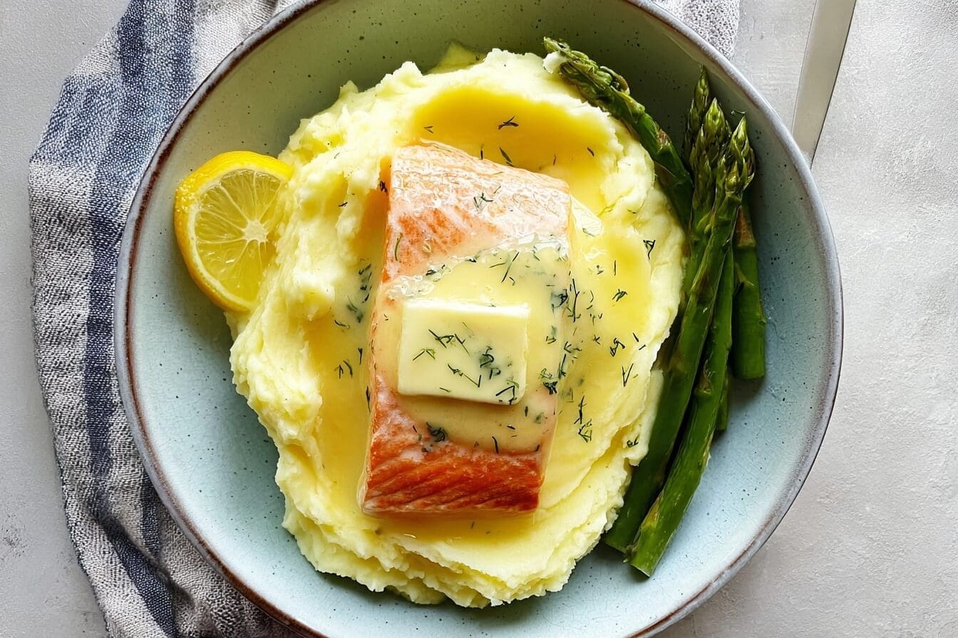 Garlic Herb Mashed Potatoes Recipe With Perfect Creamy Texture 6 Garlic And Herb Buttery Mash