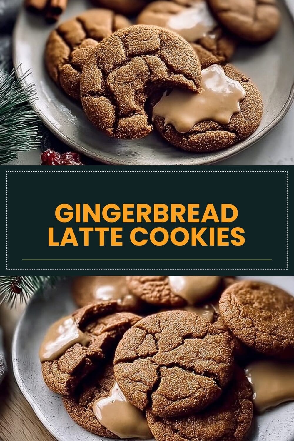Gingerbread Latte Cookies