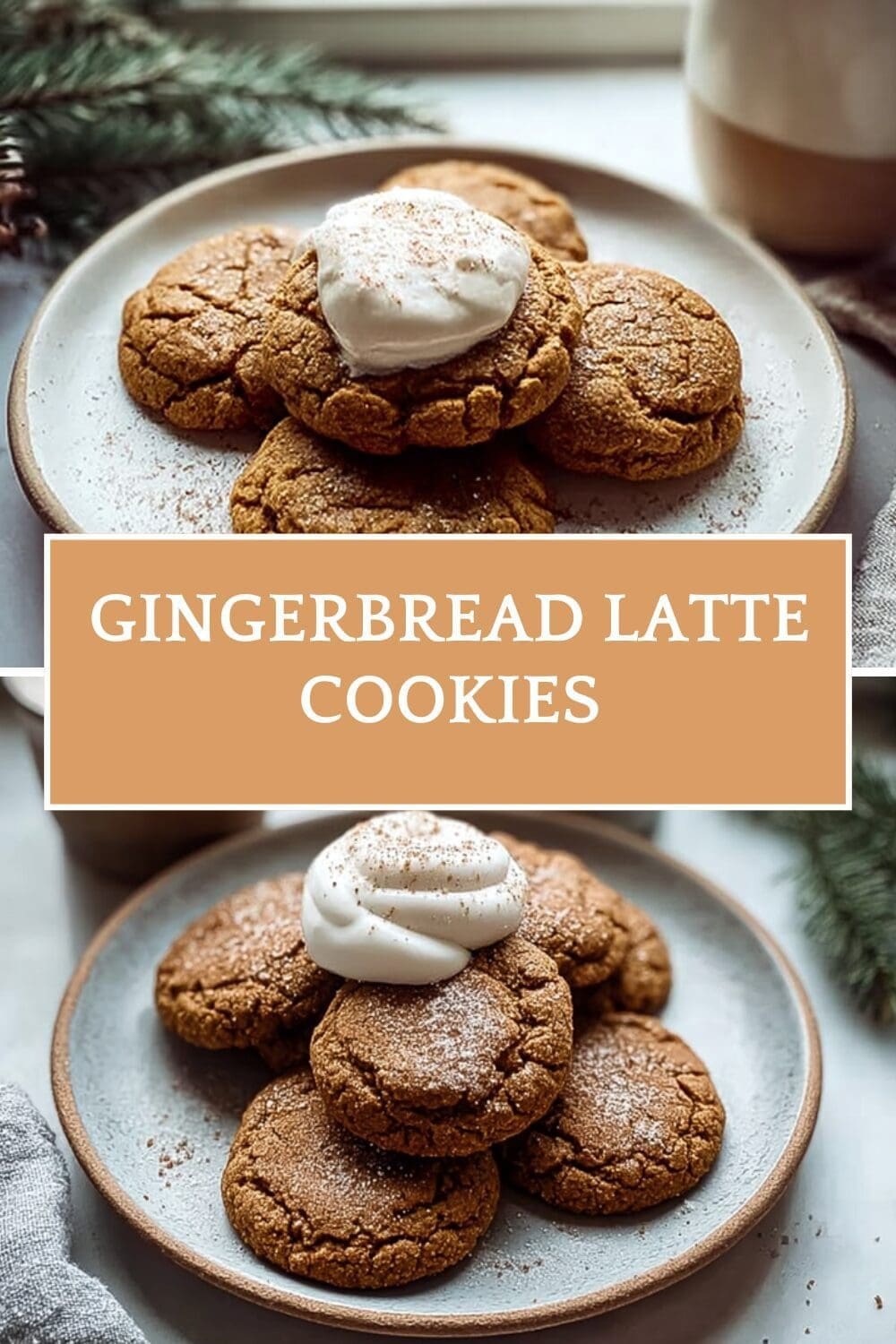 Gingerbread Latte Cookies