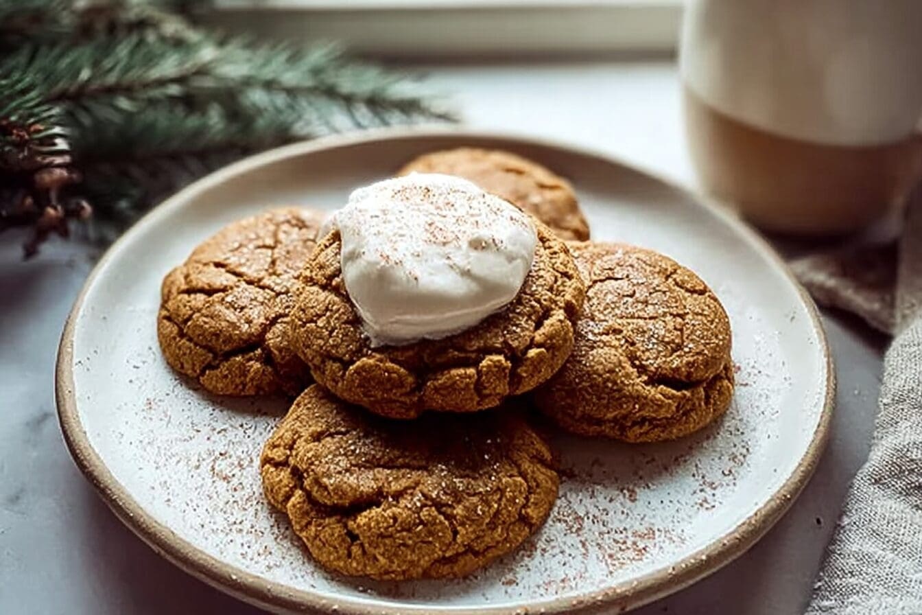 Gingerbread Latte Cookies