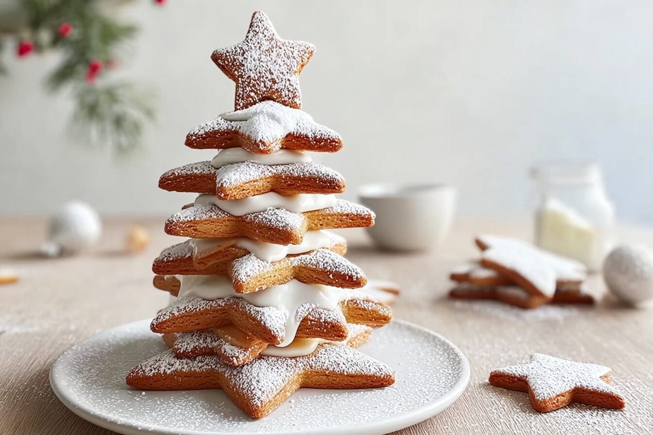 Gingerbread Star Trees