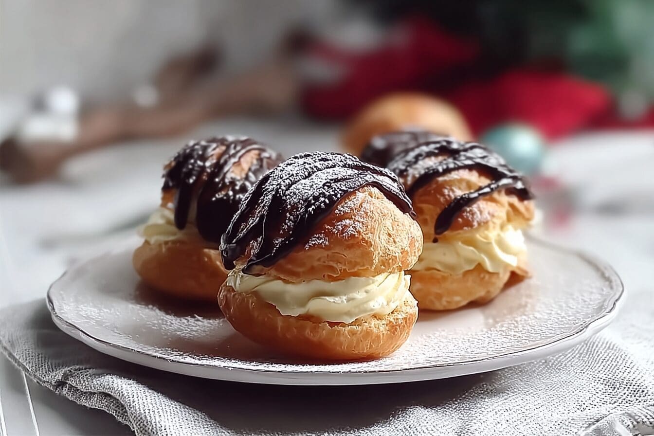 Kahlua Custard Profiterole