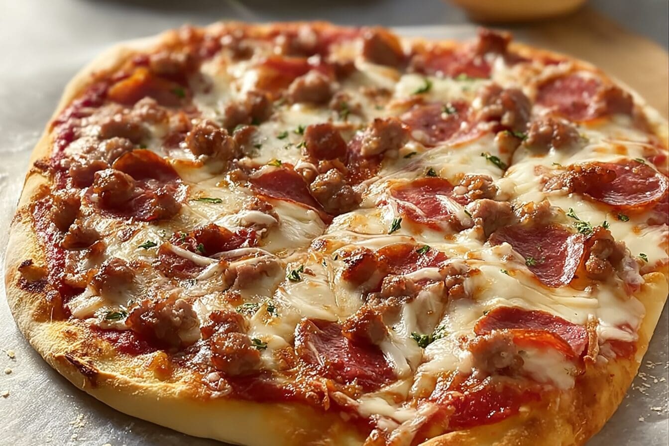 Meat Lovers Pizza Recipes Loaded With Savory Toppings 6 Meat Lovers Pizza