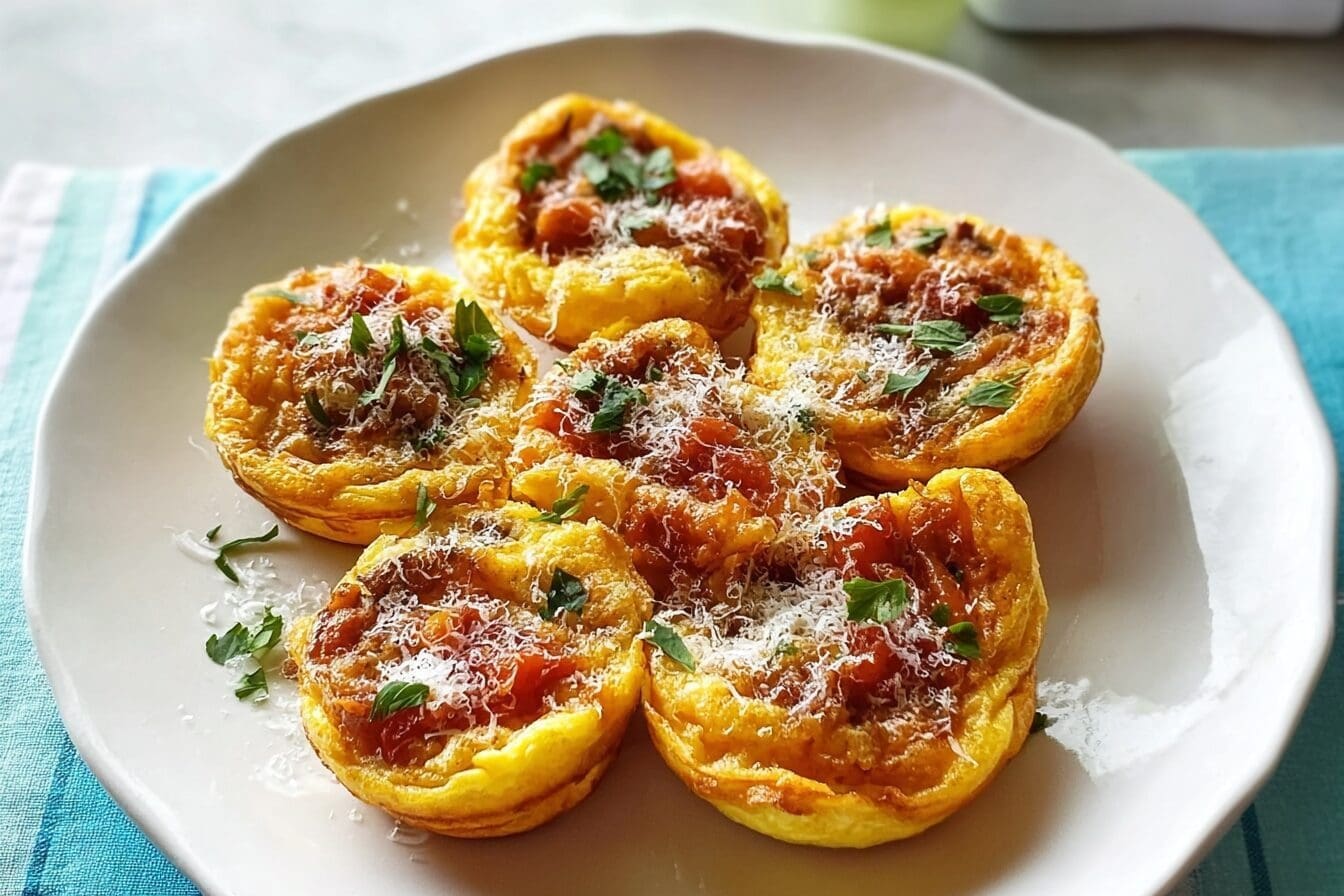 Mini Spanish Omelettes