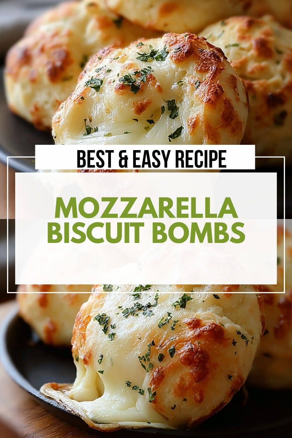 Gooey Mozzarella Biscuit Bombs Recipe For Cheesy Comfort Snacks 7 Mozzarella Biscuit Bombs