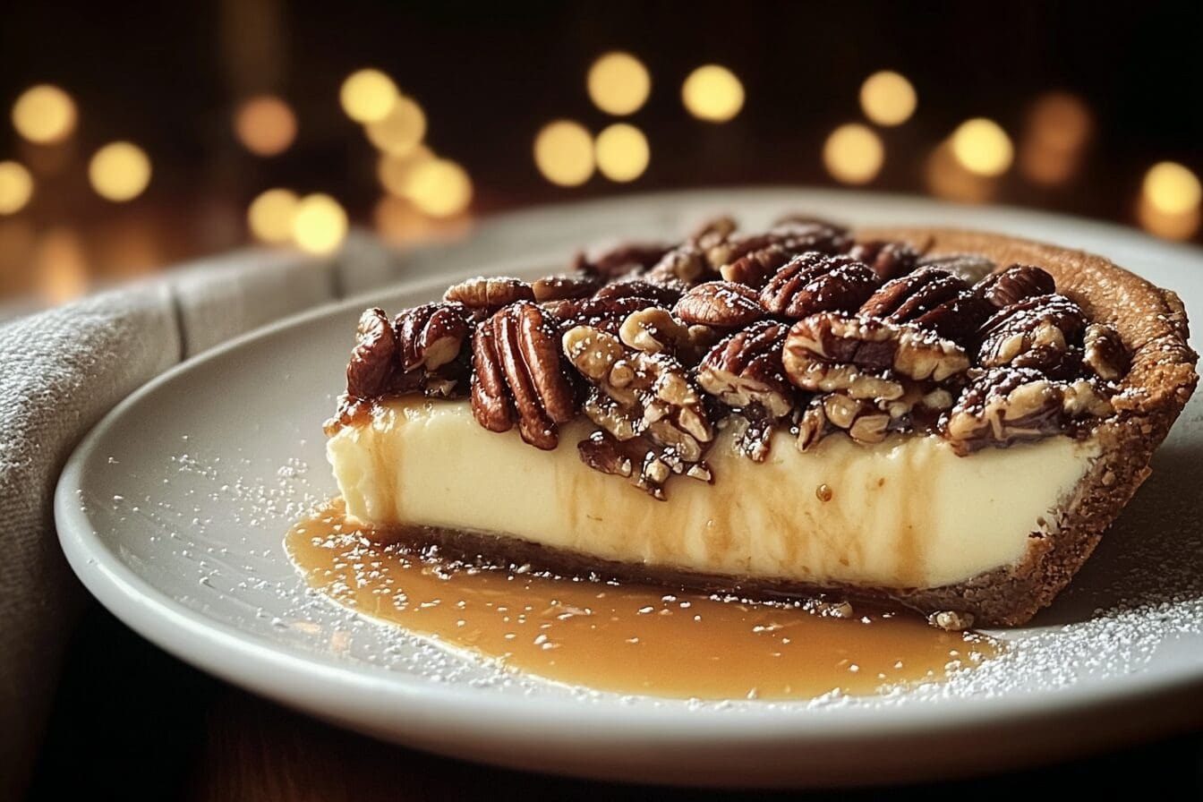 Pecan Cheesecake Pie