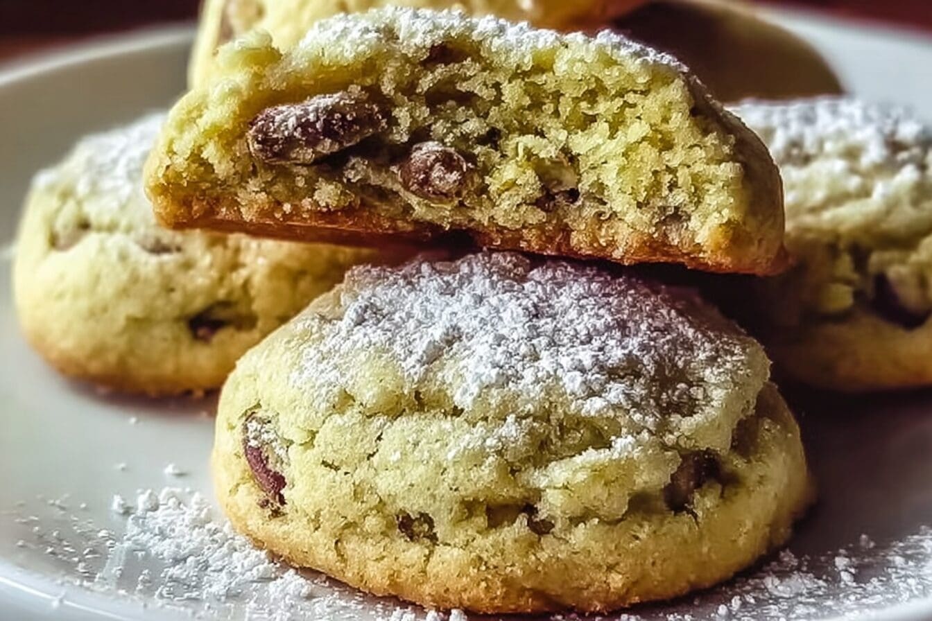 Pistachio Cream Cookies