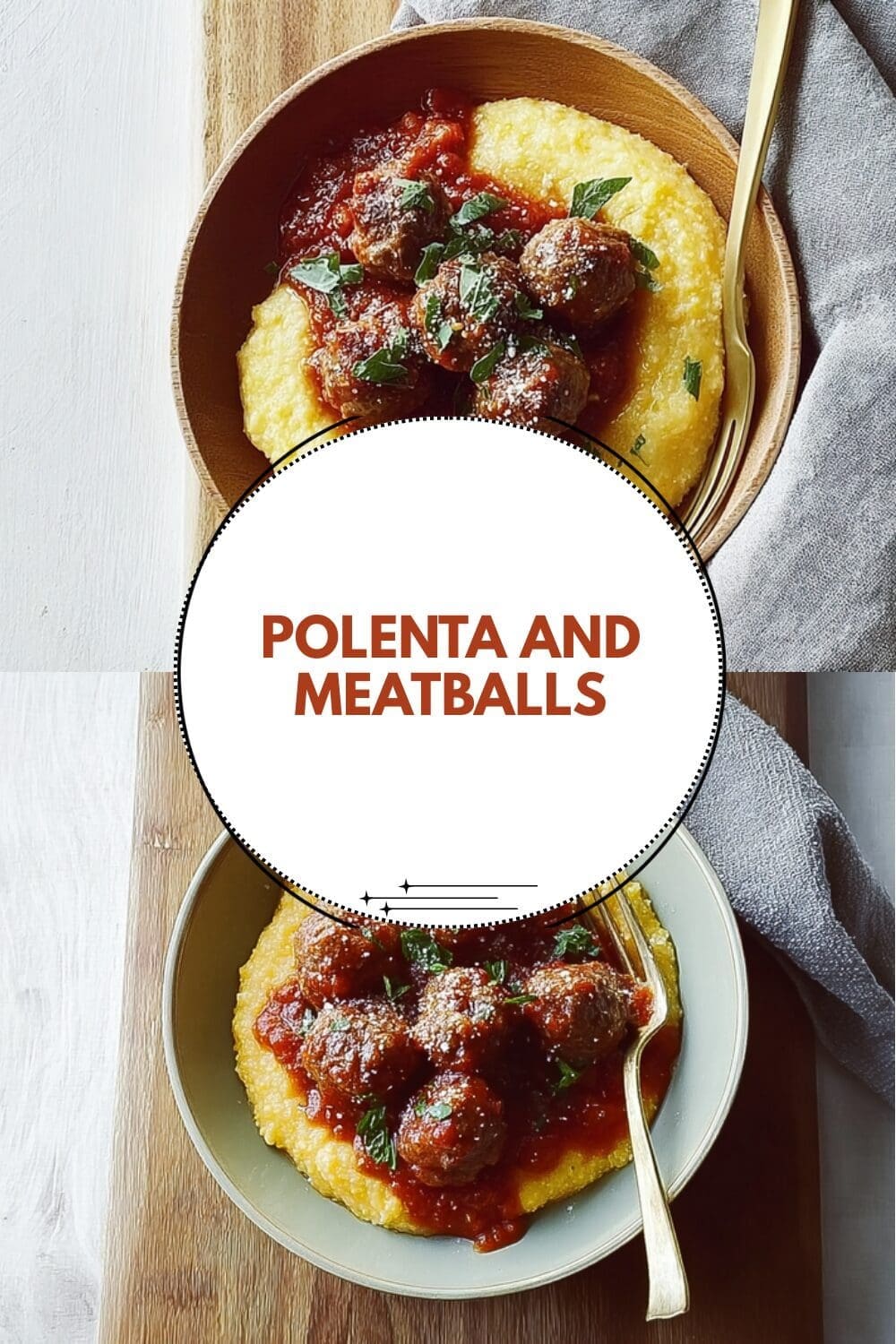 Polenta And Meatballs