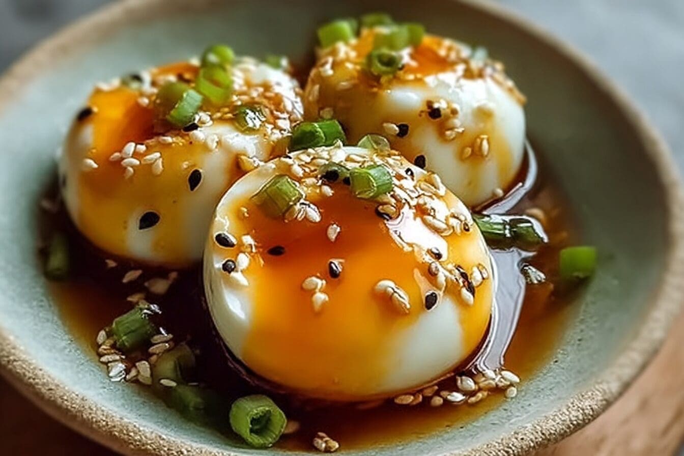 Soy Sauce Eggs With Soft Jammy Yolks Recipe 6 Shoyu Tamago