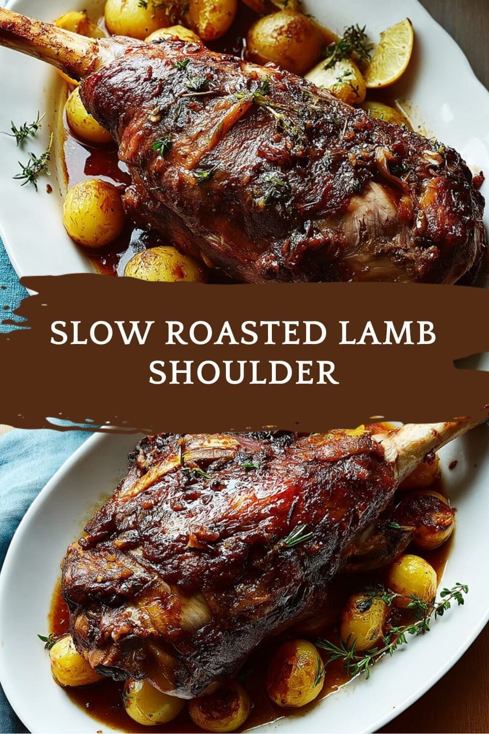 Slow Roasted Lamb Shoulder With Garlic And Rosemary Recipe 7 Slow Roasted Lamb Shoulder
