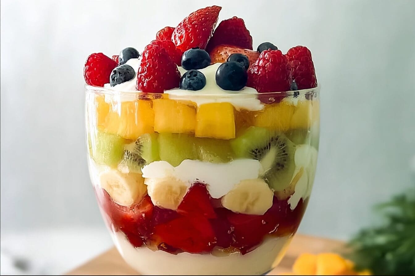 Summer Fruit Trifle