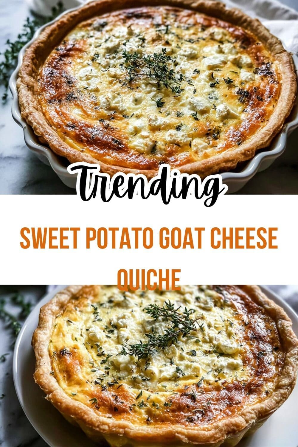Sweet Potato Quiche With Creamy Goat Cheese And Fresh Herbs 7 Sweet Potato Goat Cheese Quiche