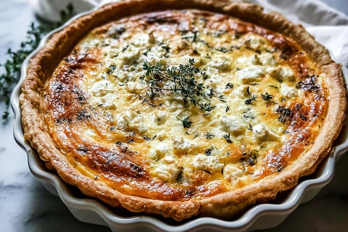 Sweet Potato Quiche With Creamy Goat Cheese And Fresh Herbs 6 Sweet Potato Goat Cheese Quiche